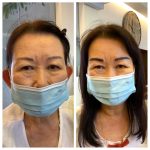 Feng Shui Eye Embroidery for Women in Singapore Comparison - Before &-After