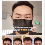 Eyebrow Embroidery for Men in SG Social Media Comment Review
