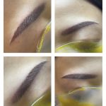 Feng Shui Eyebrow Embroidery For Women - Before and After