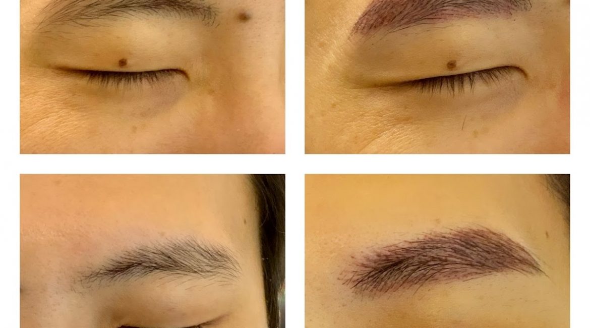 What not to do after eyebrow embroidery